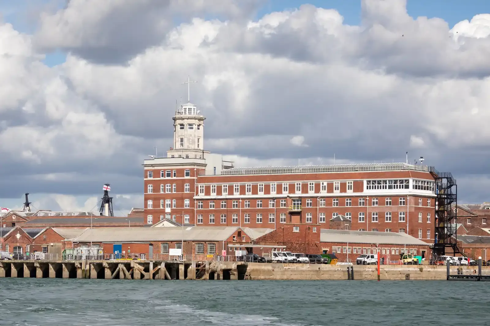  British Royal Navy Command Headquarters (NCHQ) at Portsmouth, England
